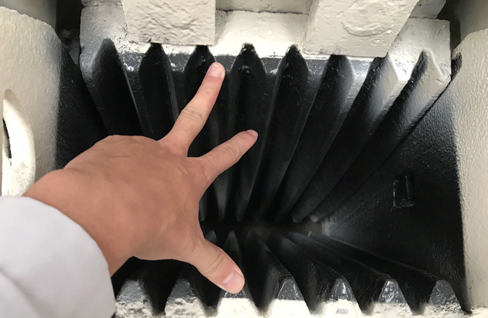 PE250×400颚破进料口 PE250×400颚破进料口