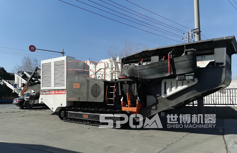 履带式联合破碎机 履带式联合破碎机